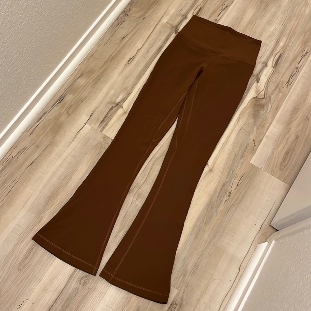 Lululemon leggings high rise flare groove